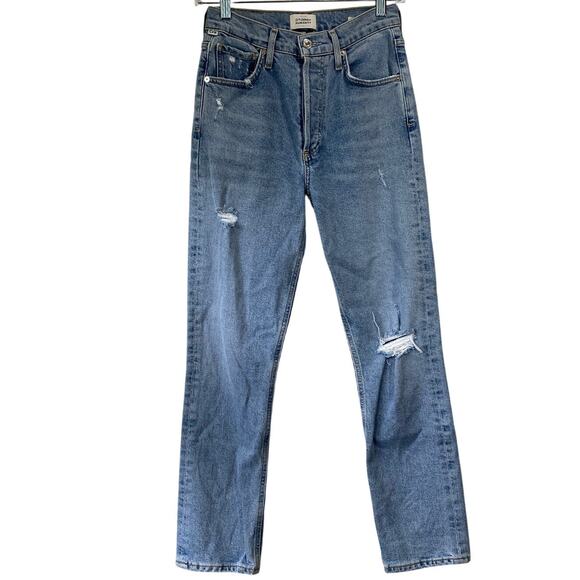 Citizens of Humanity Jolene High Rise Vintage Slim Blue Jay - Picture 5 of 10